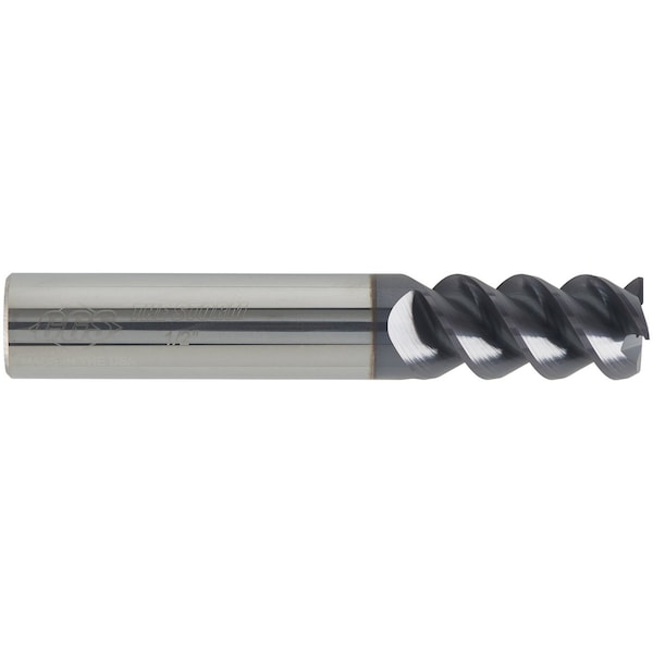 Cgs Tool Storm Series 3 Flute High Helix End Mill for Milling Ferrous and Non-Ferrous Metals 3124-ALTiN - main